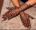 Bangle Length Mehndi Both Side