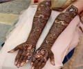 Bridal Mehndi (Elbow Length) Both side