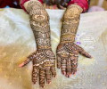 Bridal Mehndi (Above Elbow) Both Side